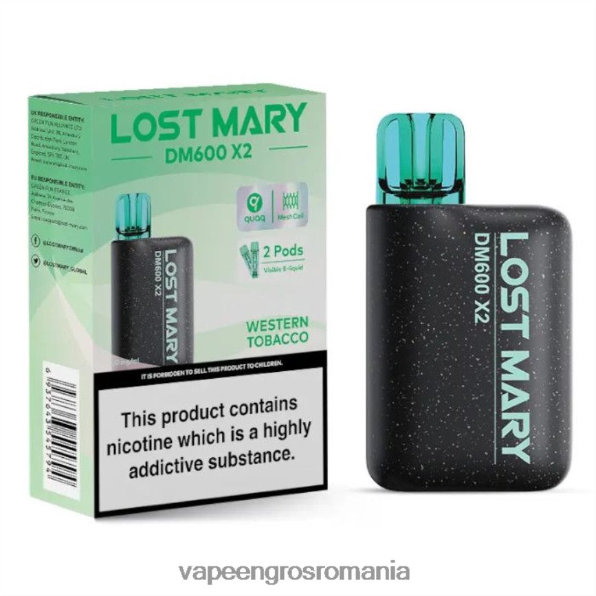 Vape Angro tutun occidental N48BL483 LOST MARY DM600 X2