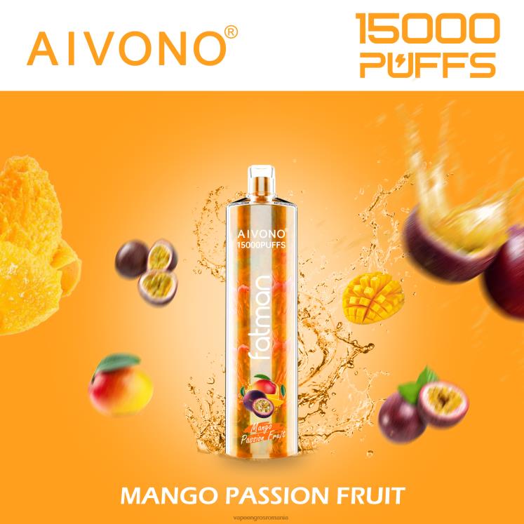 Aivono FATMAN 15000 fructul pasiunii mango - XZ8VB19 Vape Angro