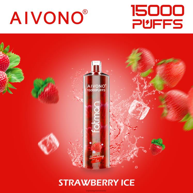 Aivono FATMAN 15000 gheata de capsuni - XZ8VB11 Vape Angro