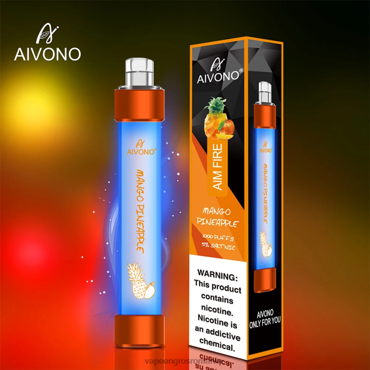 Aivono AIM FIRE 1000 ananas mango - XZ8VB331 Vape Angro