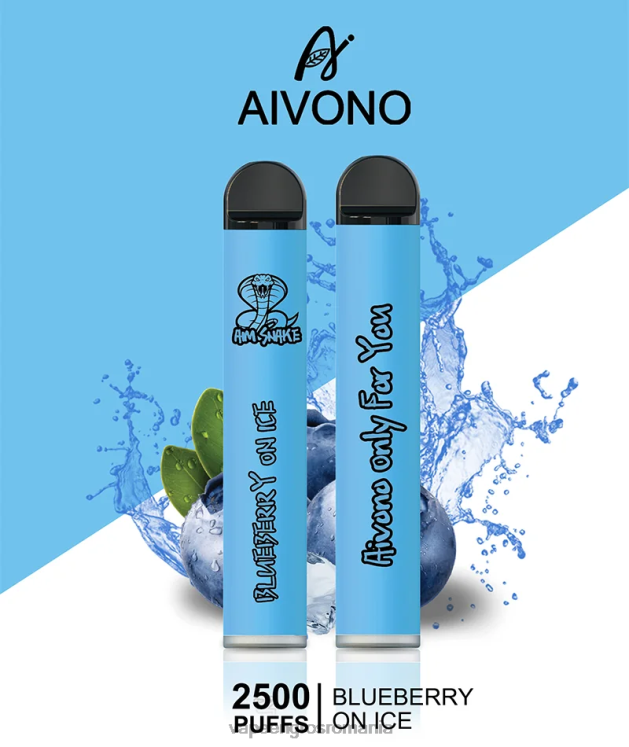 Aivono AIM SNAKE 2500 afine pe gheață - XZ8VB299 Vape Angro