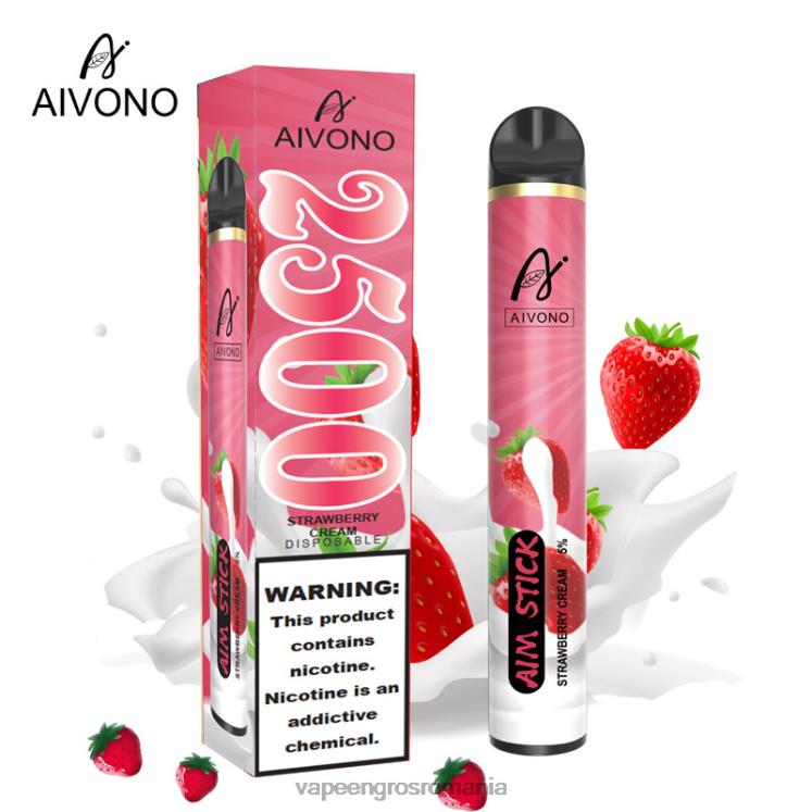 Aivono AIM STICK 2500 crema de capsuni - XZ8VB155 Vape Angro