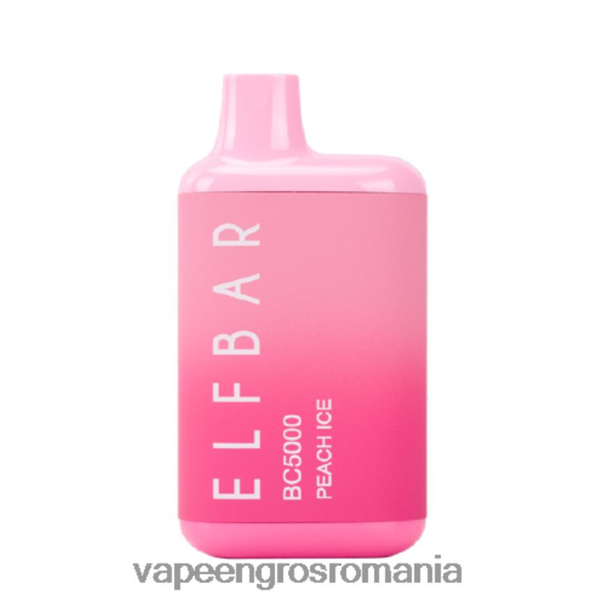 Vape Angro gheata de piersici N48BL303 ELFBAR BC5000