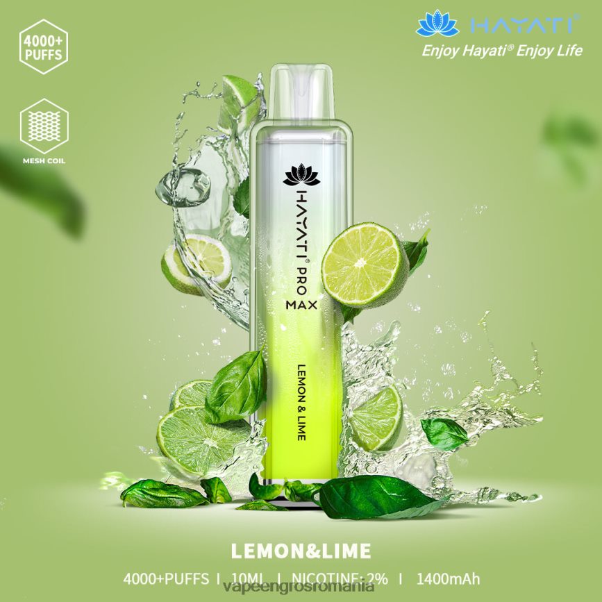 Vape Angro lamaie limeta N48BL163 Hayati Pro Max 4000