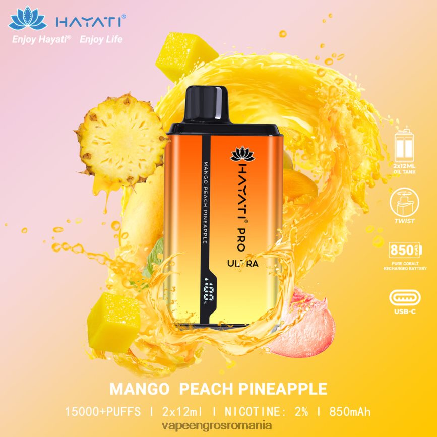 mango piersici ananas