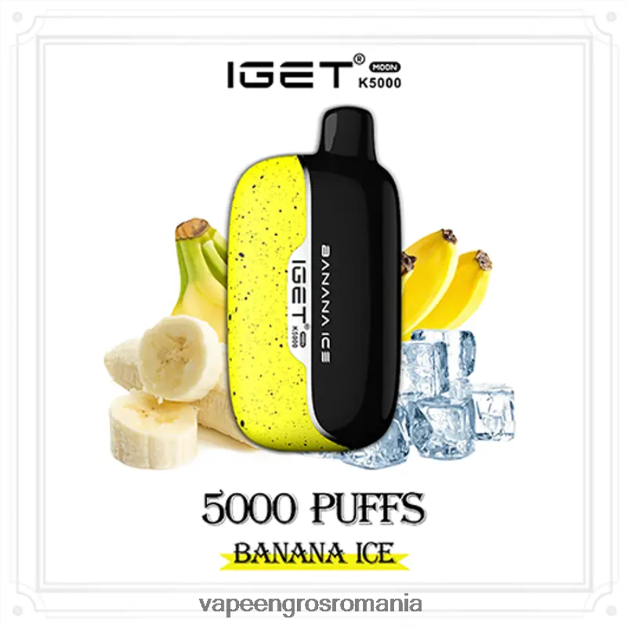 Țigară Electronică Preț DR6LDL11 gheata de banane IGET Moon k5000