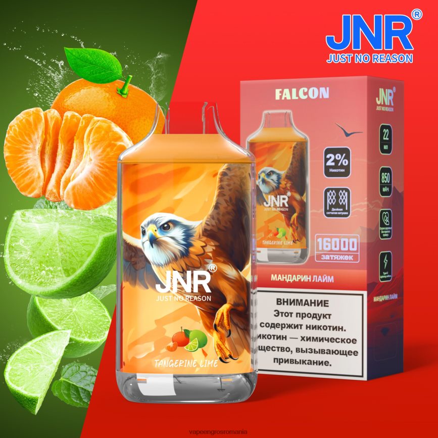 Romania Vape Distributor lime mandarina N48BL720 JNR FALCON