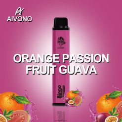 Aivono AIM BINGO 4000 portocala fructul pasiunii guava - XZ8VB132 Țigară Electronică Preț