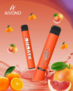 Aivono AIM FISHBONE 600 portocală de grepfrut - XZ8VB280 Vape Romania Shop