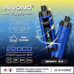 Aivono Fatpro 22000 gheata de fructe de padure - XZ8VB10 Puff Vape En Gros