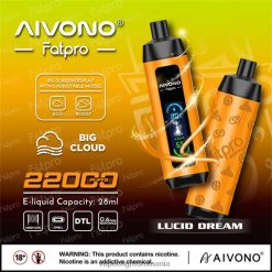 Aivono Fatpro 22000 vis lucid - XZ8VB7 Țigară Electronică Cu Încărcător