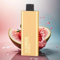 Alibarbar Pandora 7000 Puffs Cocoșată Căpșună Pepene Verde 17ml 1.0 Ohm