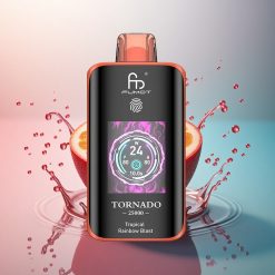 Fumot Tornado 25000 Puffs Explozia Tropicală a Curcubeului cu 700mAh și 20ml