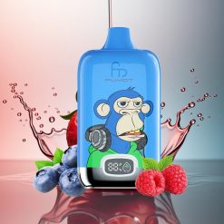 Fumot Tornado Digital Box 12000 Puffs Căpșuni Pepene cu Coil Mesh și 550mAh