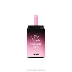 LAVIE Aurora 11000 pufuri 8BXF144 | Vape Romania Shop suc de piersici