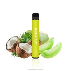 LAVIE BAR 2% versiunea 800 pufuri 8BXF324 | Țigară Electronică Preț cocos de pepene galben