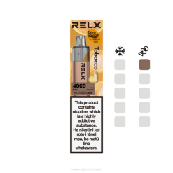 Puff Vape En Gros 6N0V2 - tutun (aur) RELX MagicGo 4000 vape de unică folosință