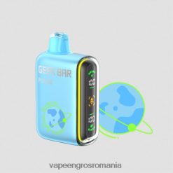 Țigară Electronică Cu Lichid gheață albastră N48BL76 GEEK BAR Pulse Planet edition 7500 puf/15000 puf