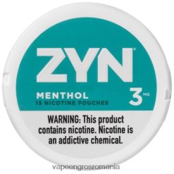 Vape Angro mentol N48BL33 ZYN pungă cu nicotină 3 mg