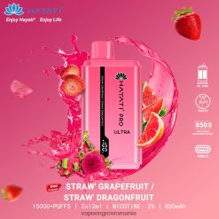 Vape En-Gros Romania capsuni grapefruit/strawberry dragonfruit N48BL231 Hayati Pro Ultra