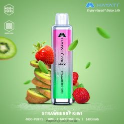 Vape Fara Nicotina kiwi de căpșuni N48BL188 Hayati Pro Max 4000