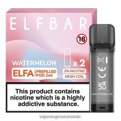Vape Fara Nicotina pepene N48BL318 ELFBAR Elfa păstaie preumplută - 2 ml - 20 mg (pachet de 2)