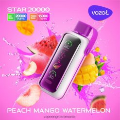 Vape Fara Nicotina piersic mango pepene verde VDH60216 VOZOL STAR 20000