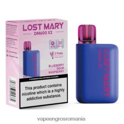 Vape Reincarcabil afine zmeura acra N48BL469 LOST MARY DM600 X2
