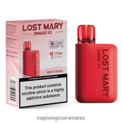 Vape Reincarcabil cireș roșu N48BL479 LOST MARY DM600 X2