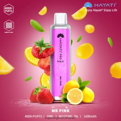 Vape Reincarcabil domnule roz N48BL189 Hayati Pro Max 4000