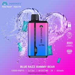 Vape Reincarcabil ursuleț de gumă blue razz N48BL199 Hayati Pro Ultra